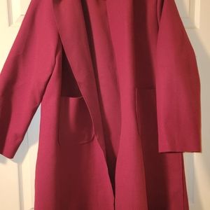 Burgundy Women's Coat